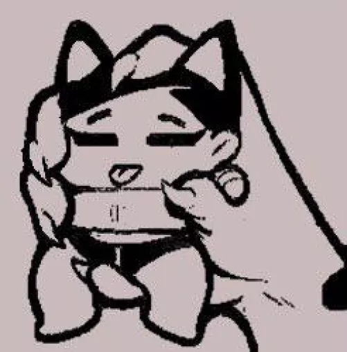 [Susie] holding the silly artist