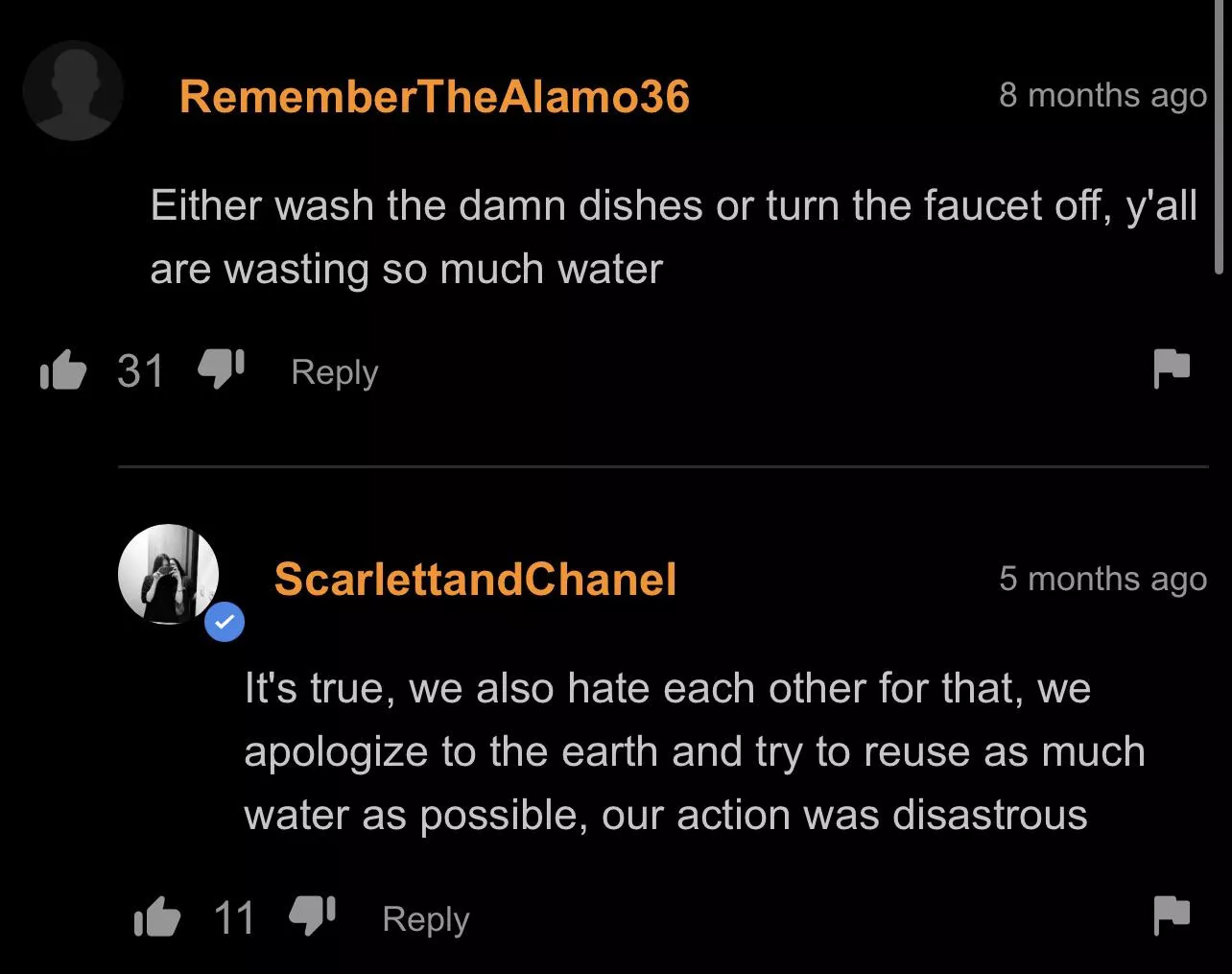 There was more important things..