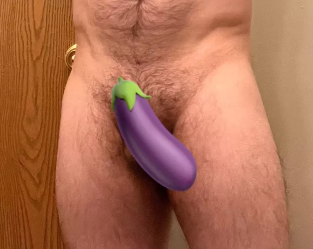 This pesky eggplant is always getting in the way of our fun! Help me move it?!