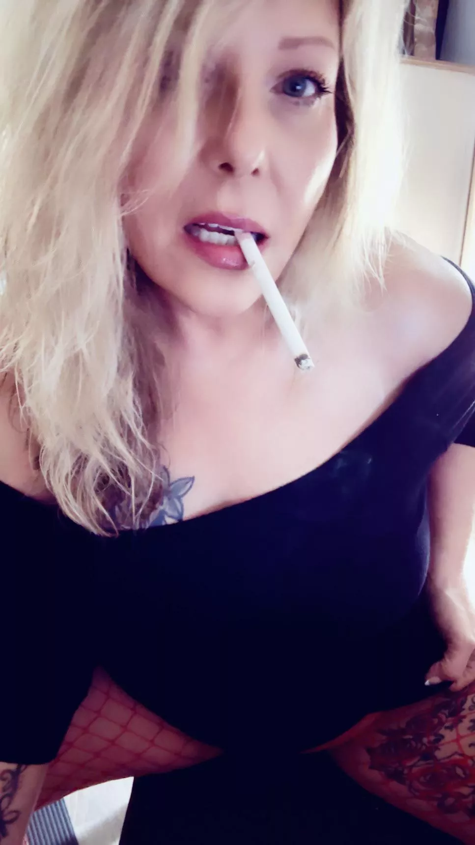 50F naughty smoking turns me on