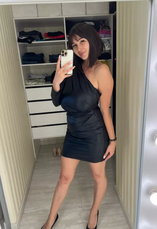 Black sexy tight dress