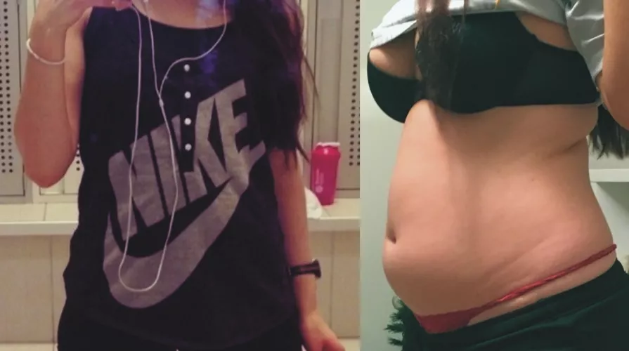 College FM to SM yr, before I started to gain on purpose