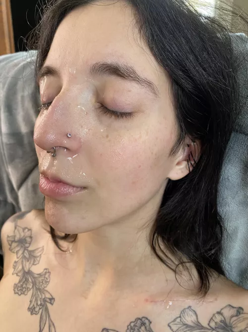 Drain your balls onto my face