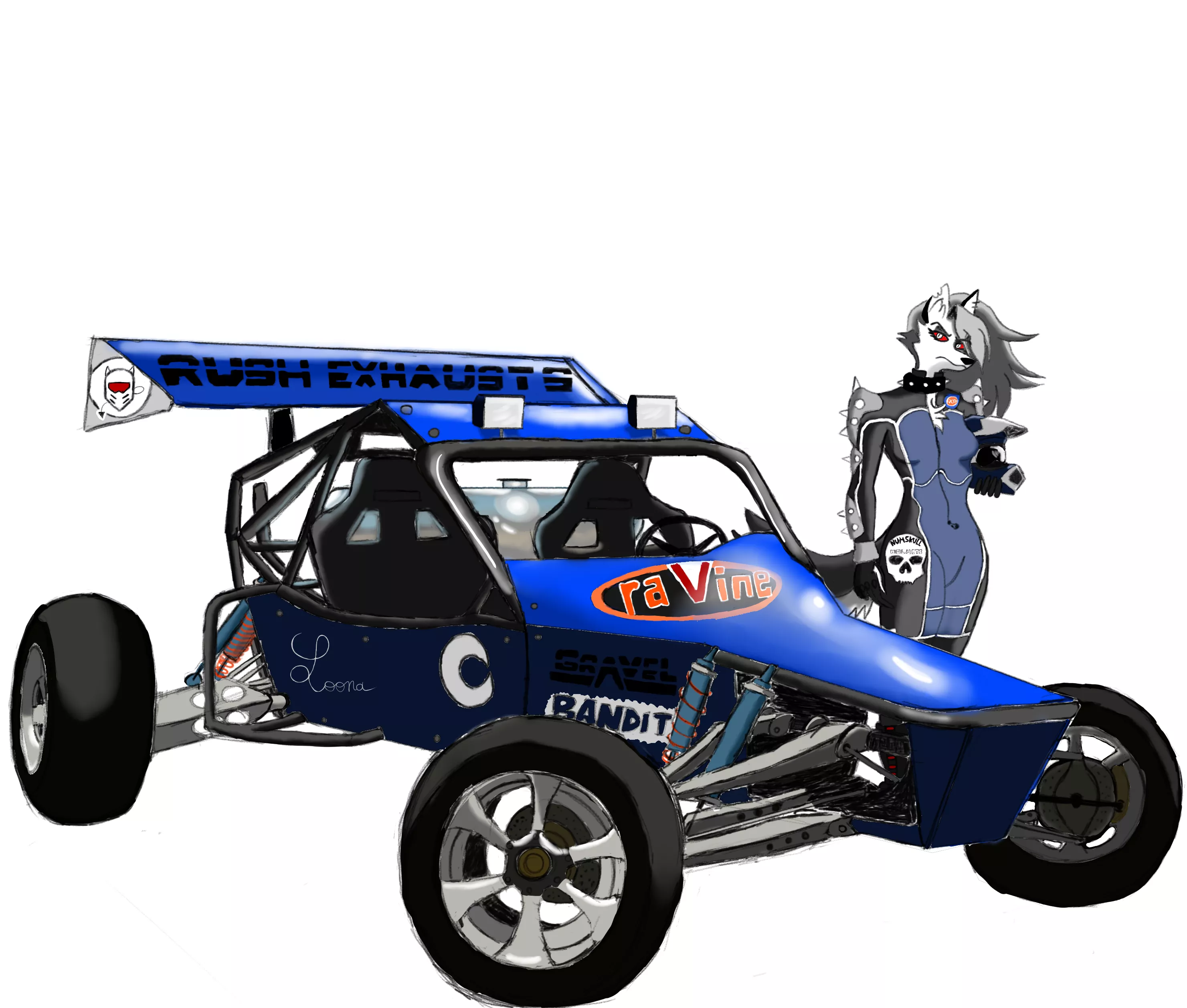 I finally finished this Loona post after almost 3 week (procrastination :P), art by me.