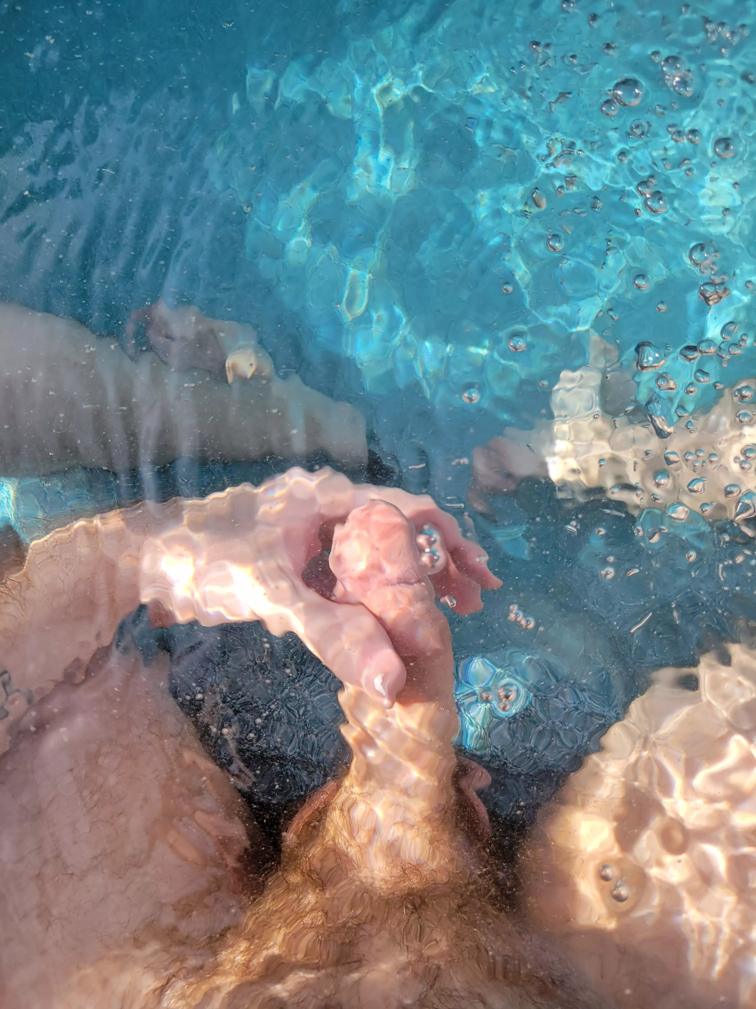 Join me in the hot tub?