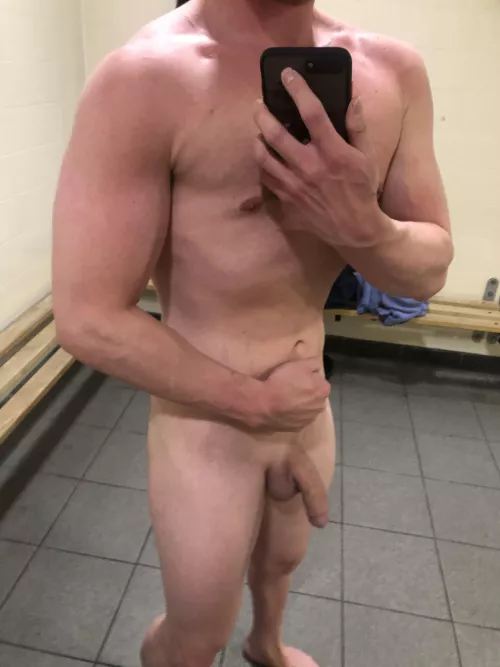 Nice and sweaty after that workout, just need to bust a load nut now. You ready beta? 😈