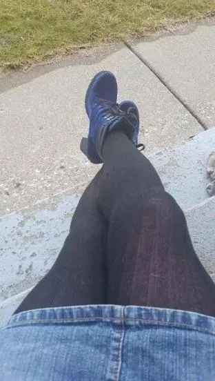 Perfect weather for tights
