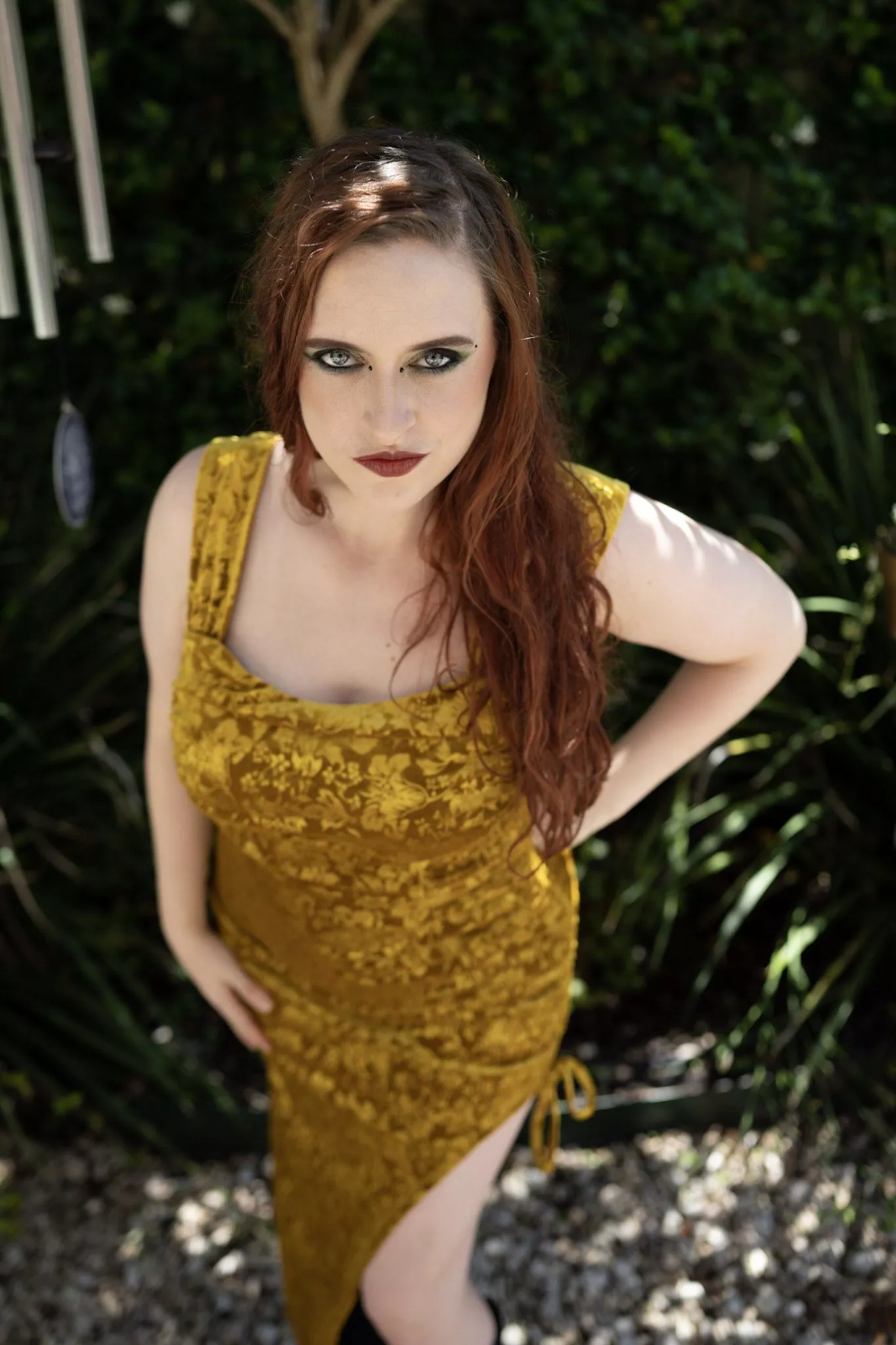 Redhead beauty captured in natural light