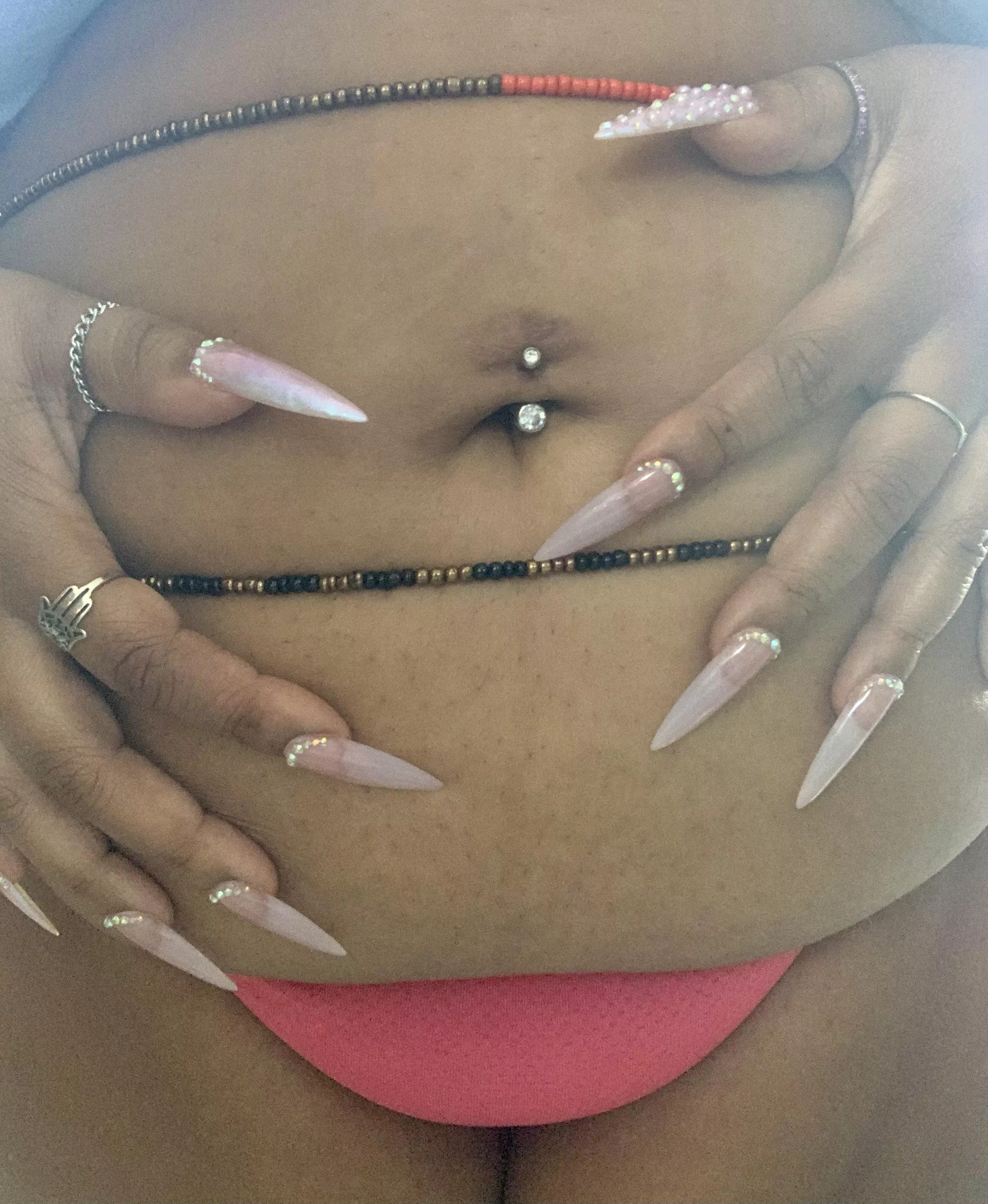 Soft Belly + Long Nails