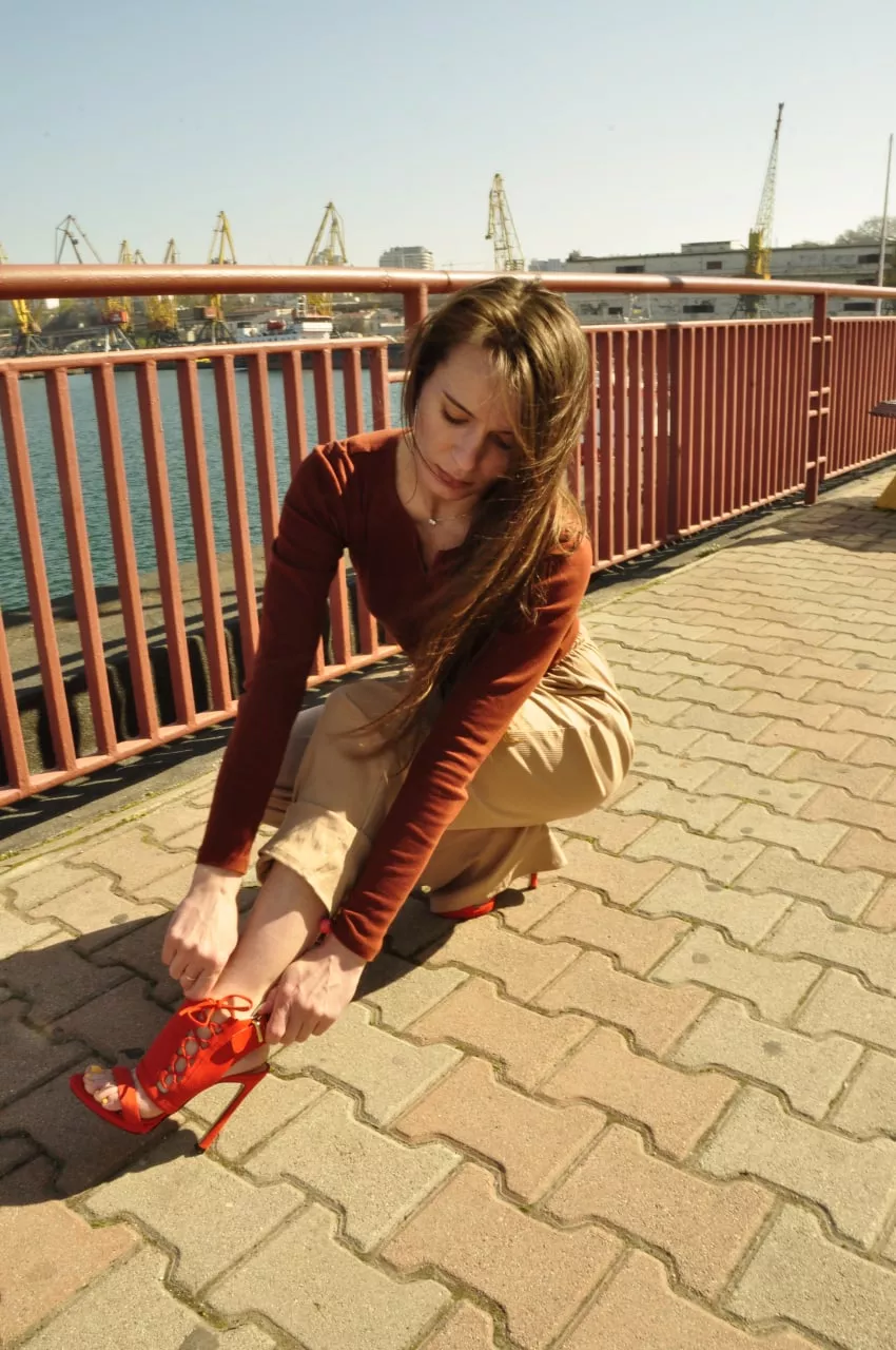 some of my favorite red lace up ones