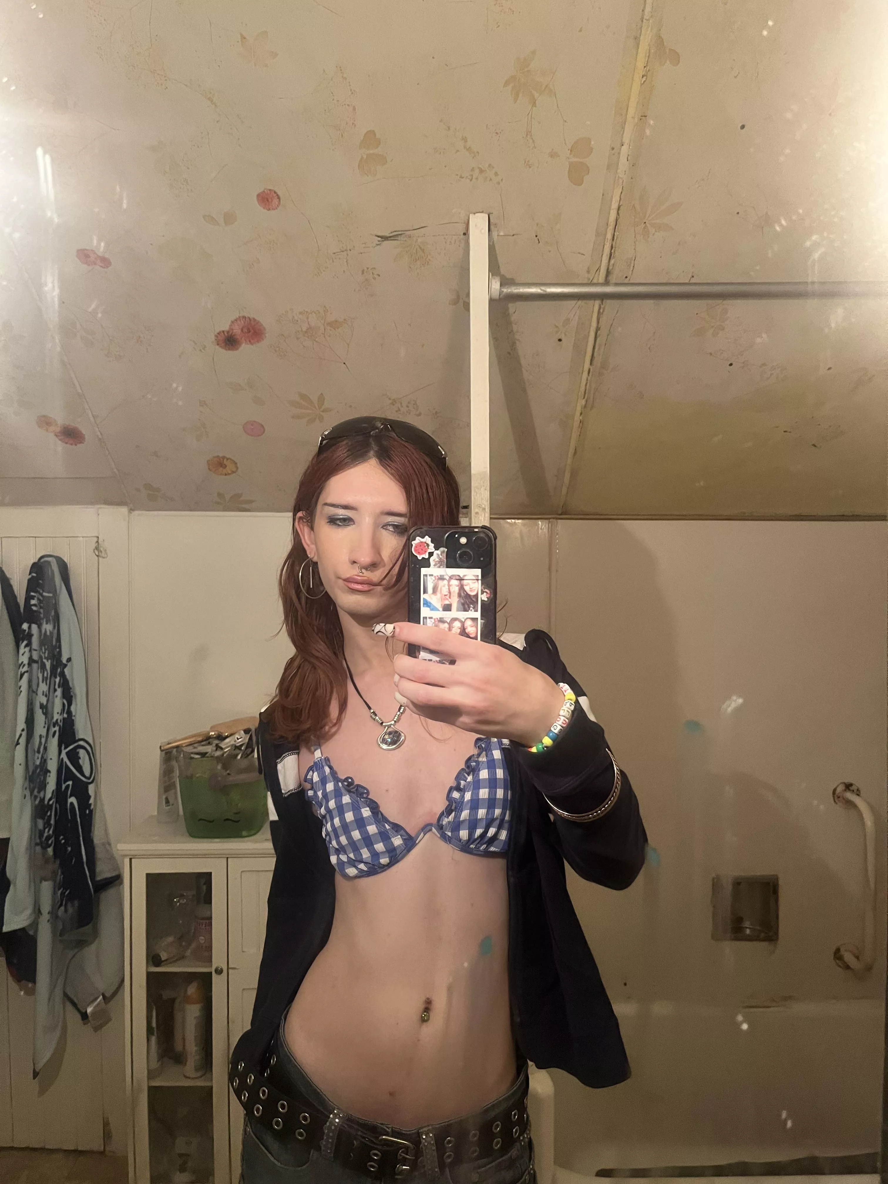 went to a y2k themed party yesterday- how’s my outfit?