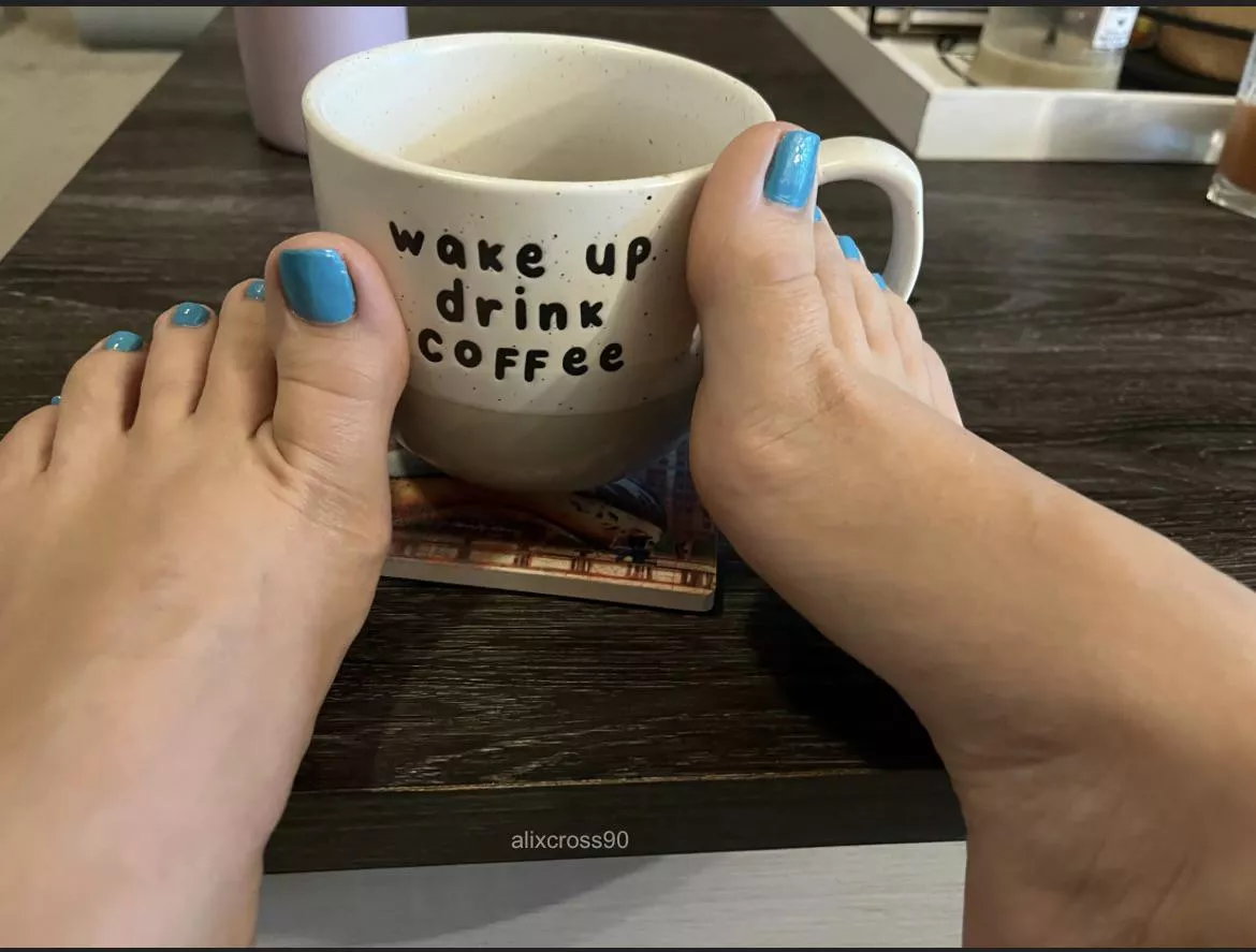 Coffee or toes - What’s your choice?