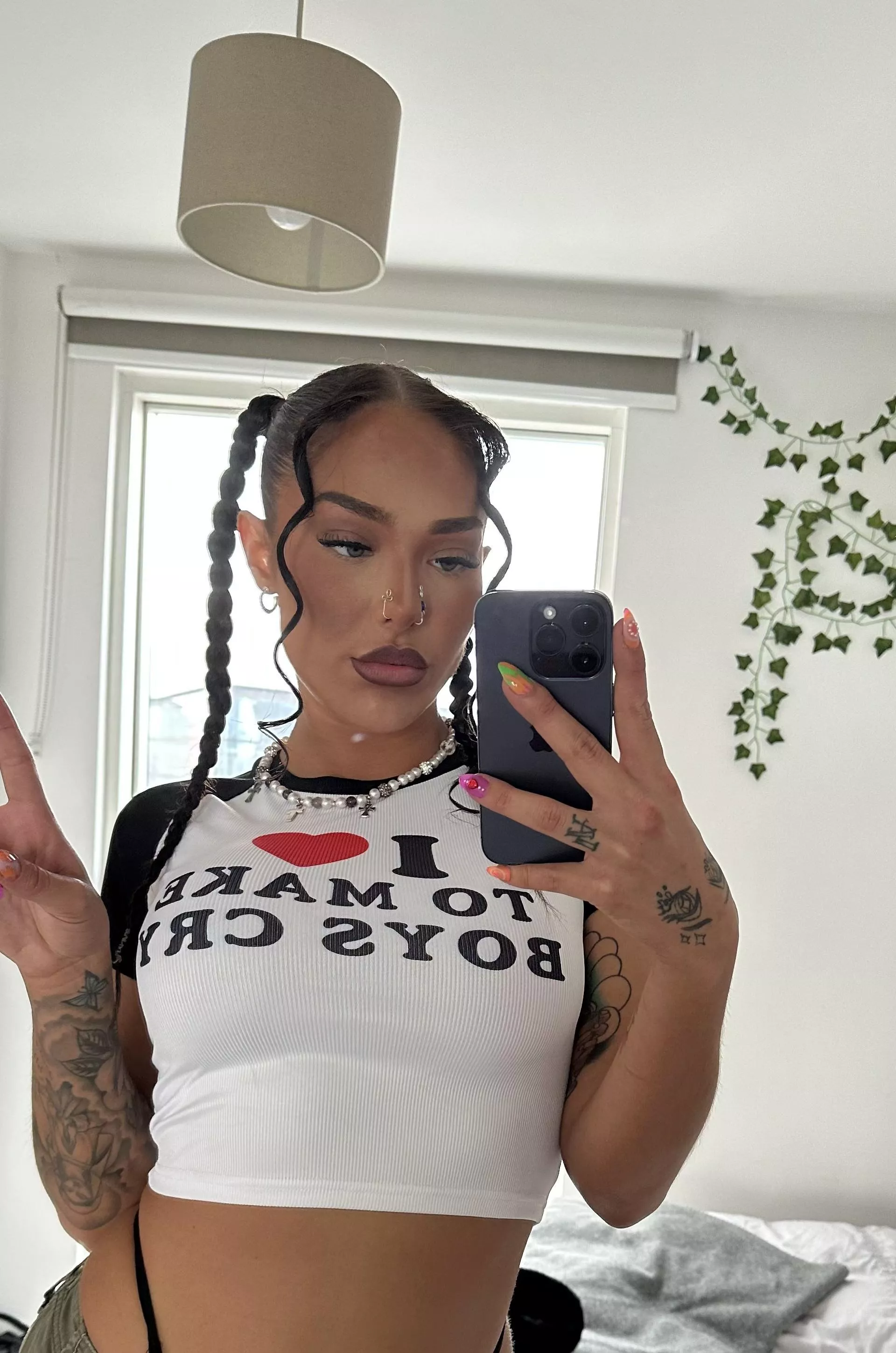 do you like my cropped top?