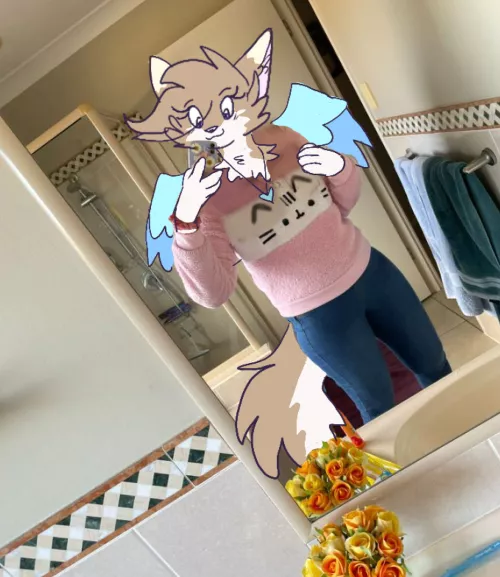 drawover selfie wip? idk if I'll finish this properly