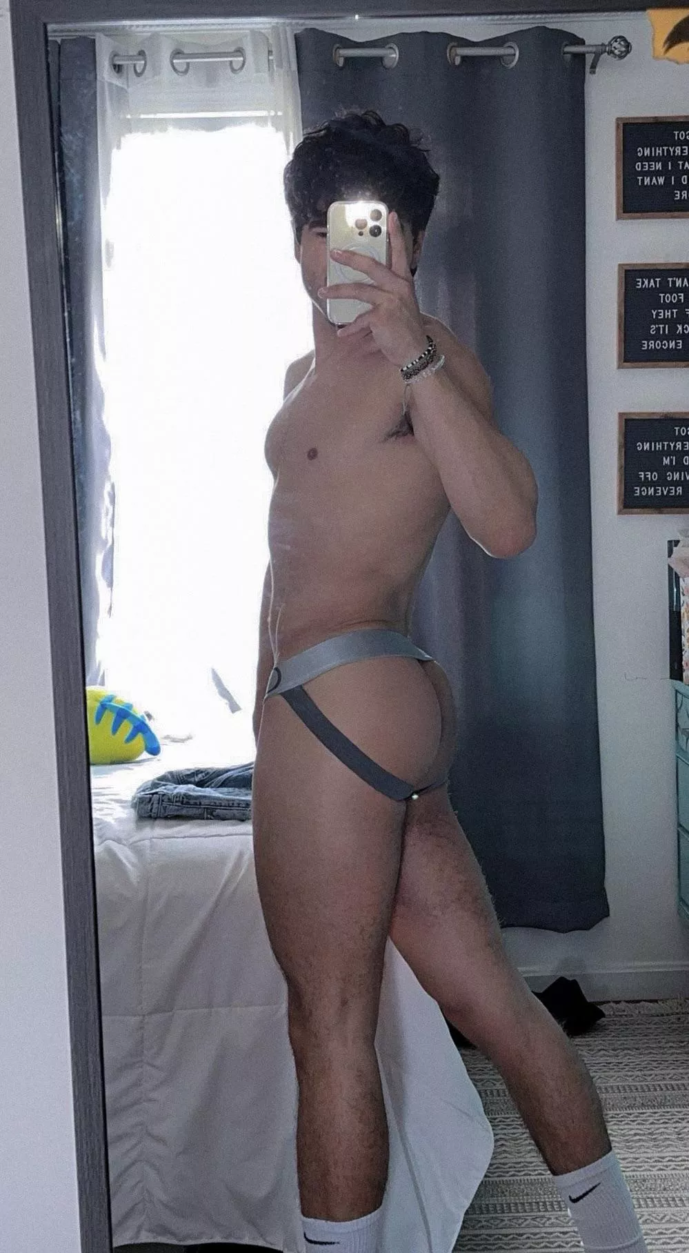 First time in a jockstrap what do you think?