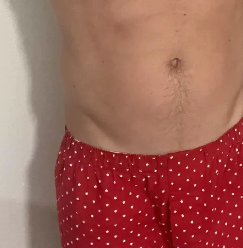 Having a beer in my boxers