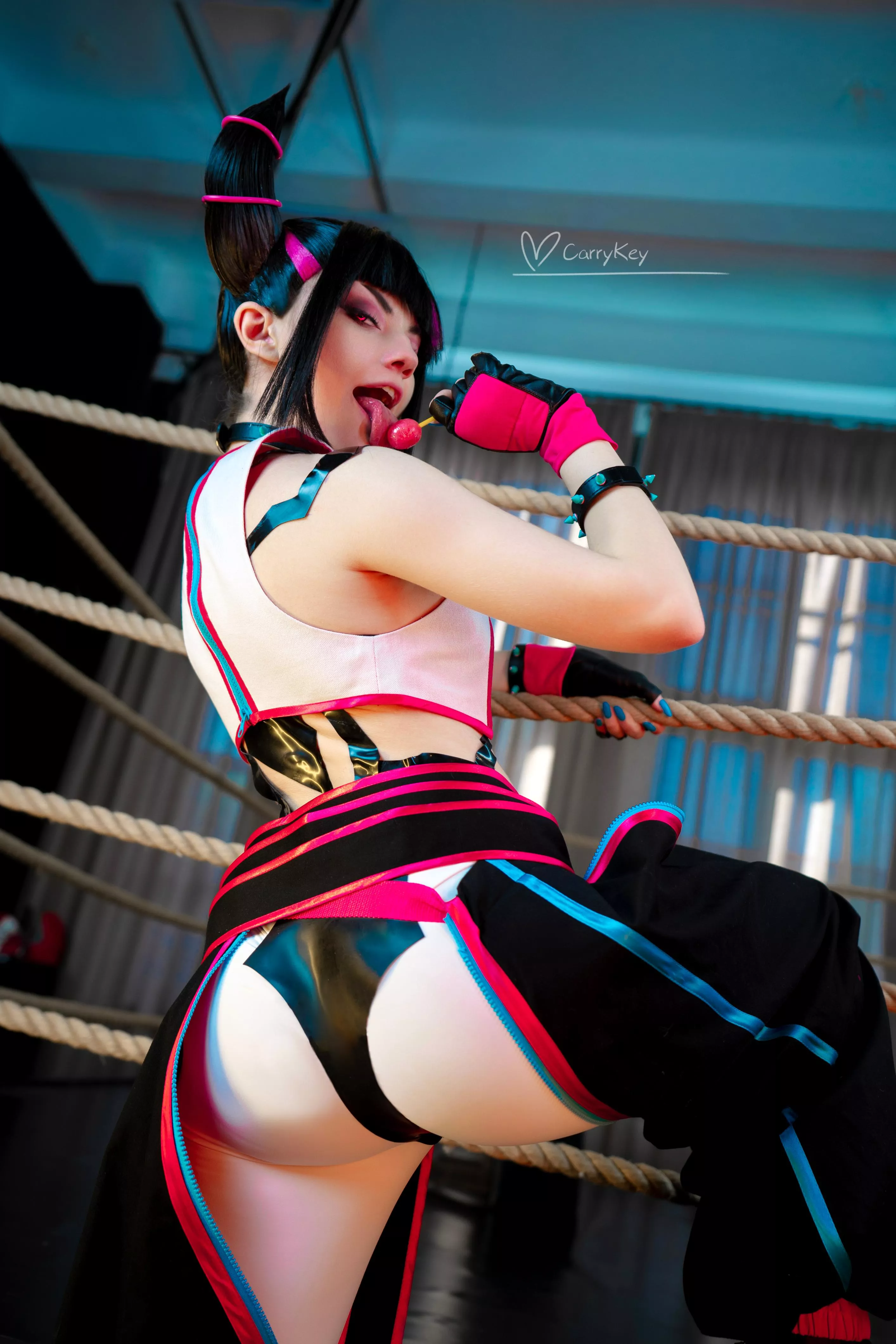 Juri Han from Street Fighter by CarryKey