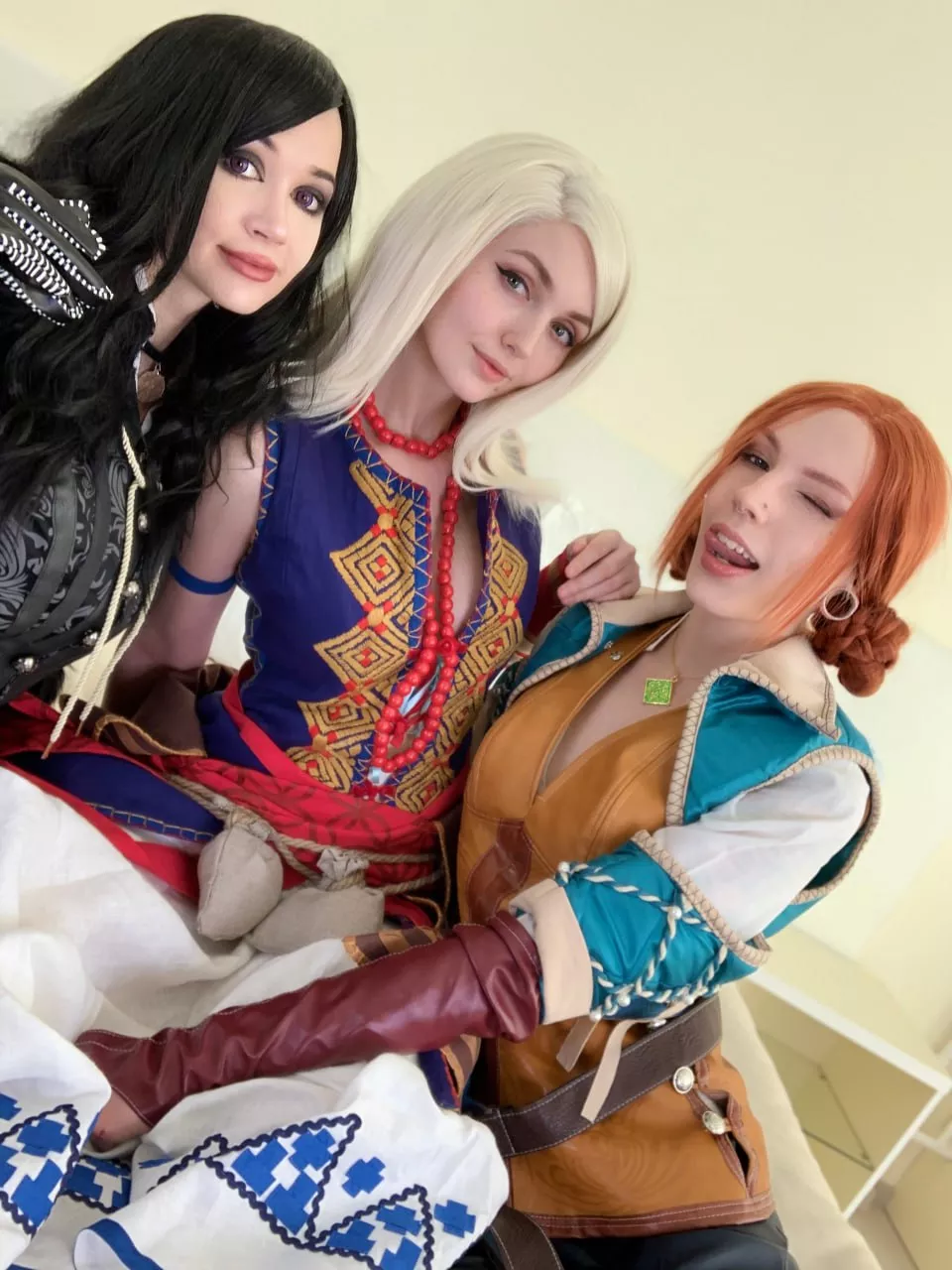 Keira, Yenifer and Triss(Sia Siberia, Purple Bitch and Helly Rite)[The Witcher]