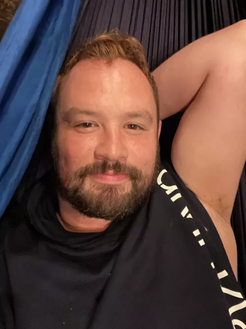 Living that hammock life.