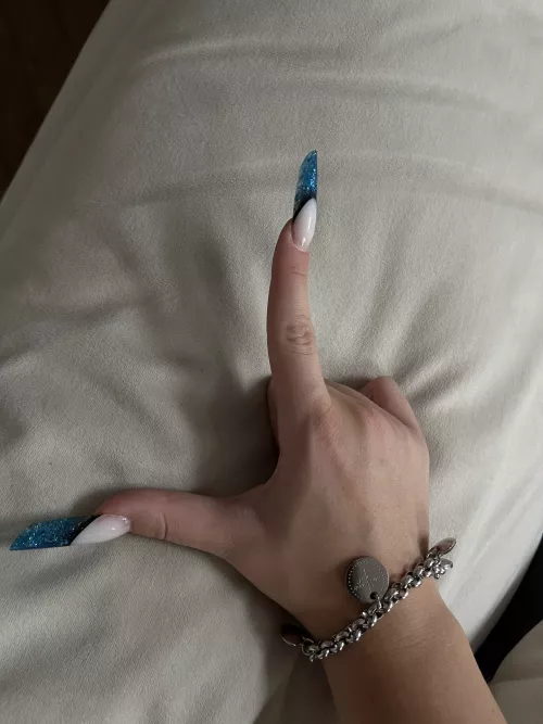 long nails are always attractive