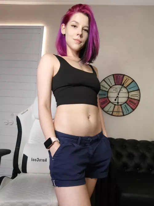 Love the black croptops