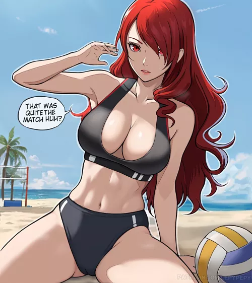 Mitsuru beach volleyball (LepyPepy)