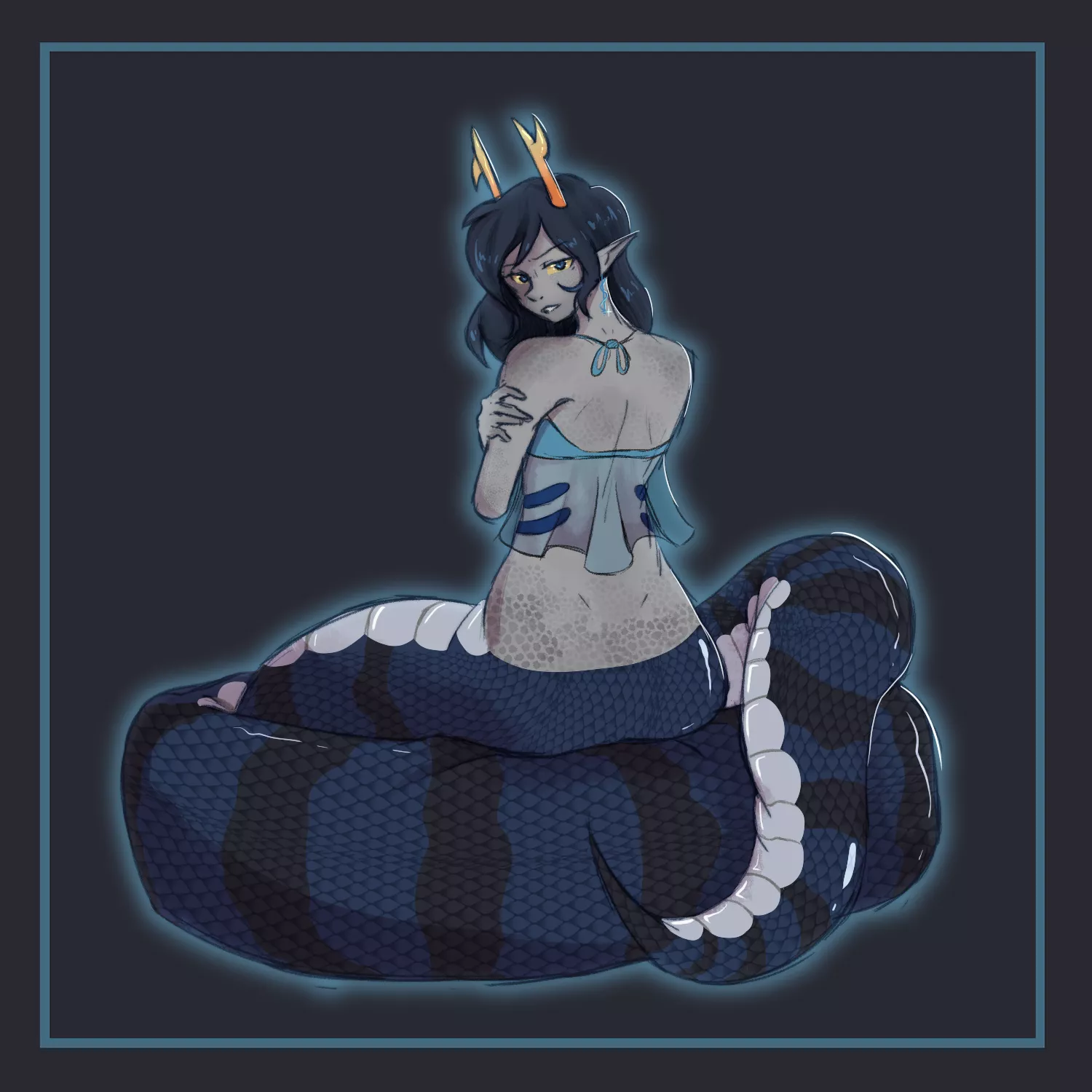 (OC) Homestuck Troll Commission.