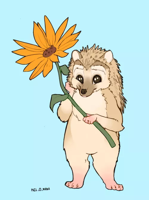 Oh...it looks like he got you something