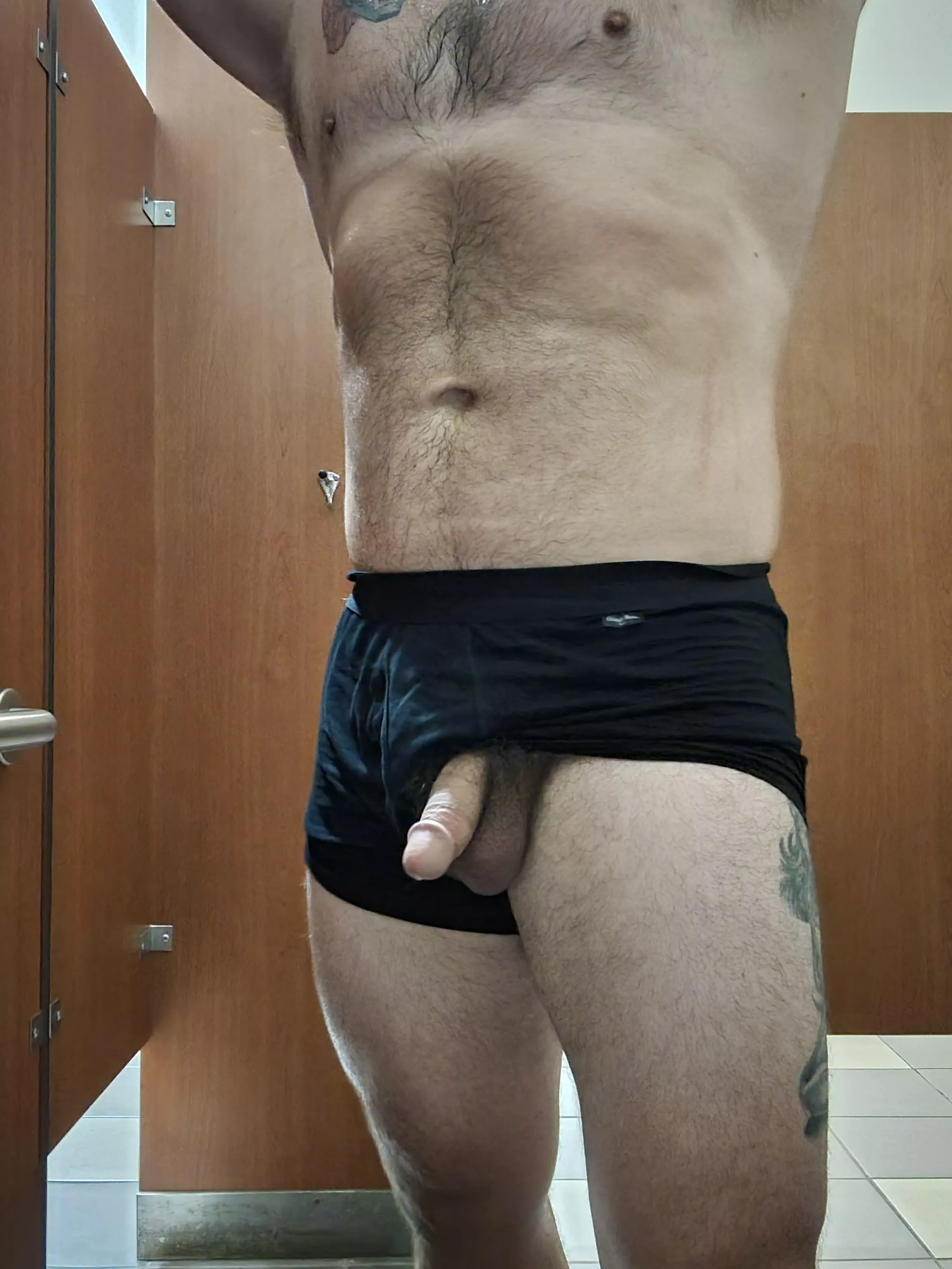 Popped out at the gy[m]