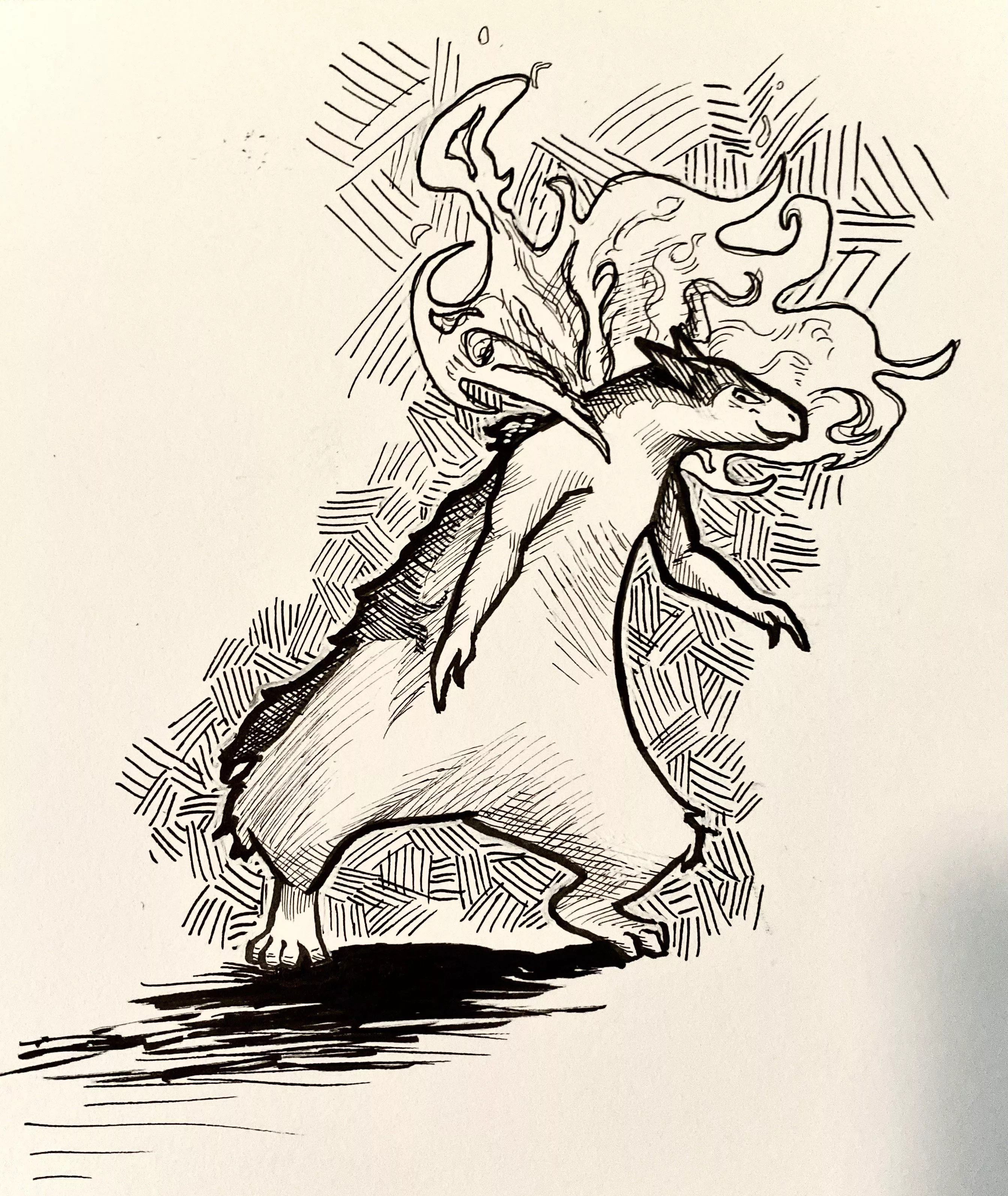 Scuffed Typhlosion doodle