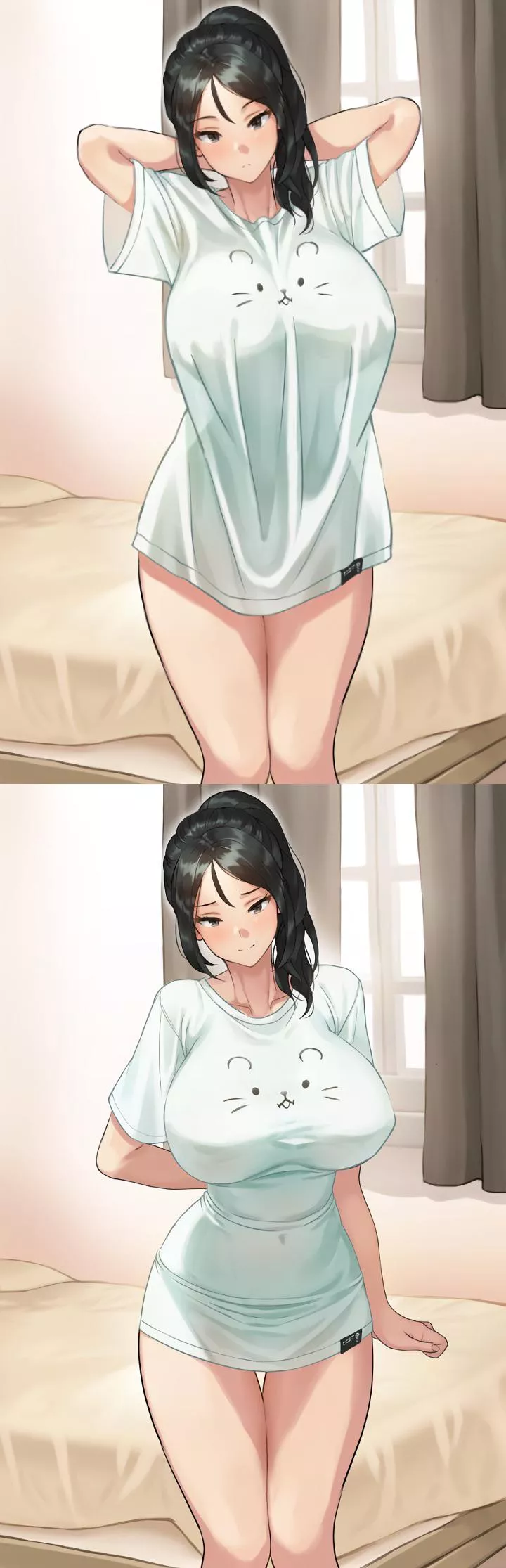 She's got a milf body