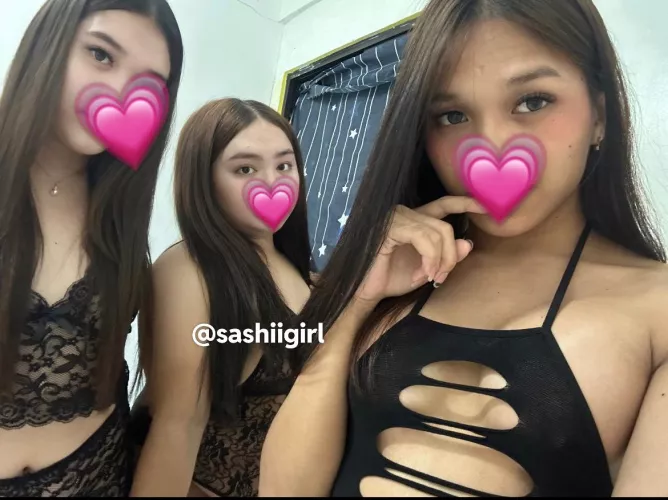 take 3 ? 2 thic chubby , 1 pettite G ?