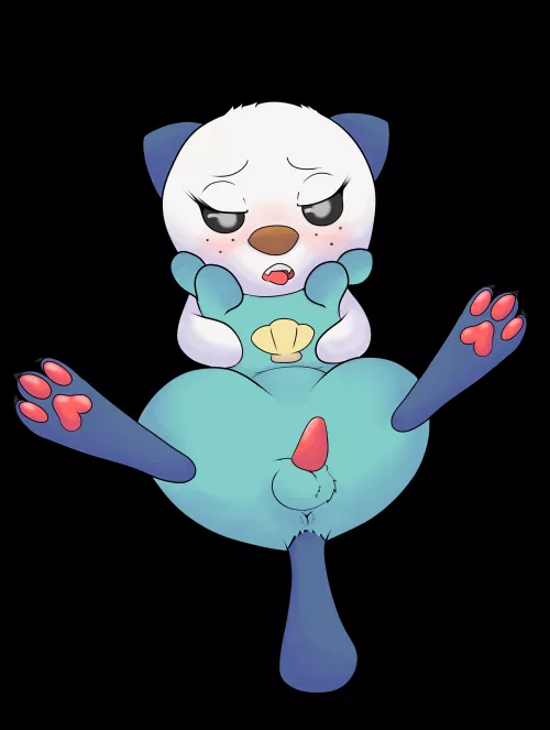 Trying out new shading process. Cute lil Otter [M] (my art)