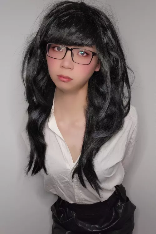 Your secretary is here