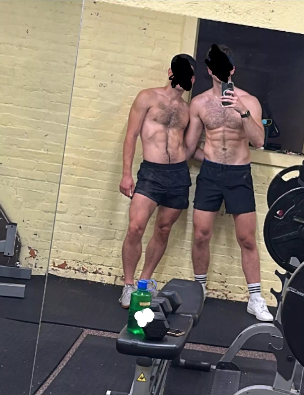 BF (20) and I (30) working on our chest hair game