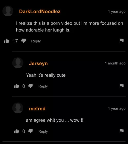 Came for the porn, stayed for the laughs 😋