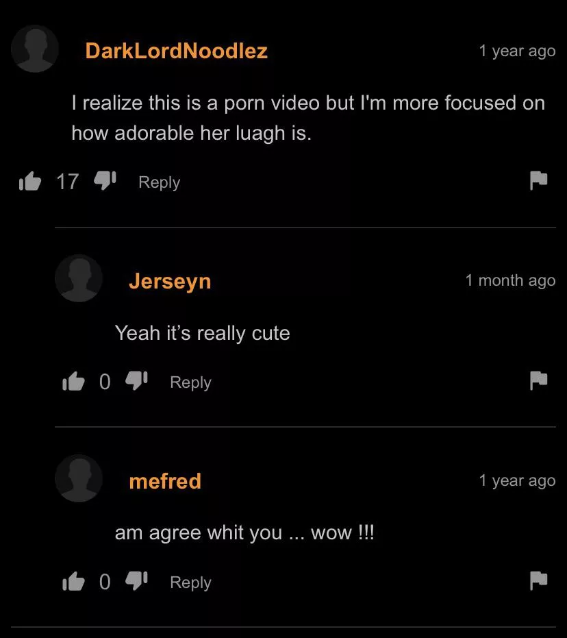 Came for the porn, stayed for the laughs 😋