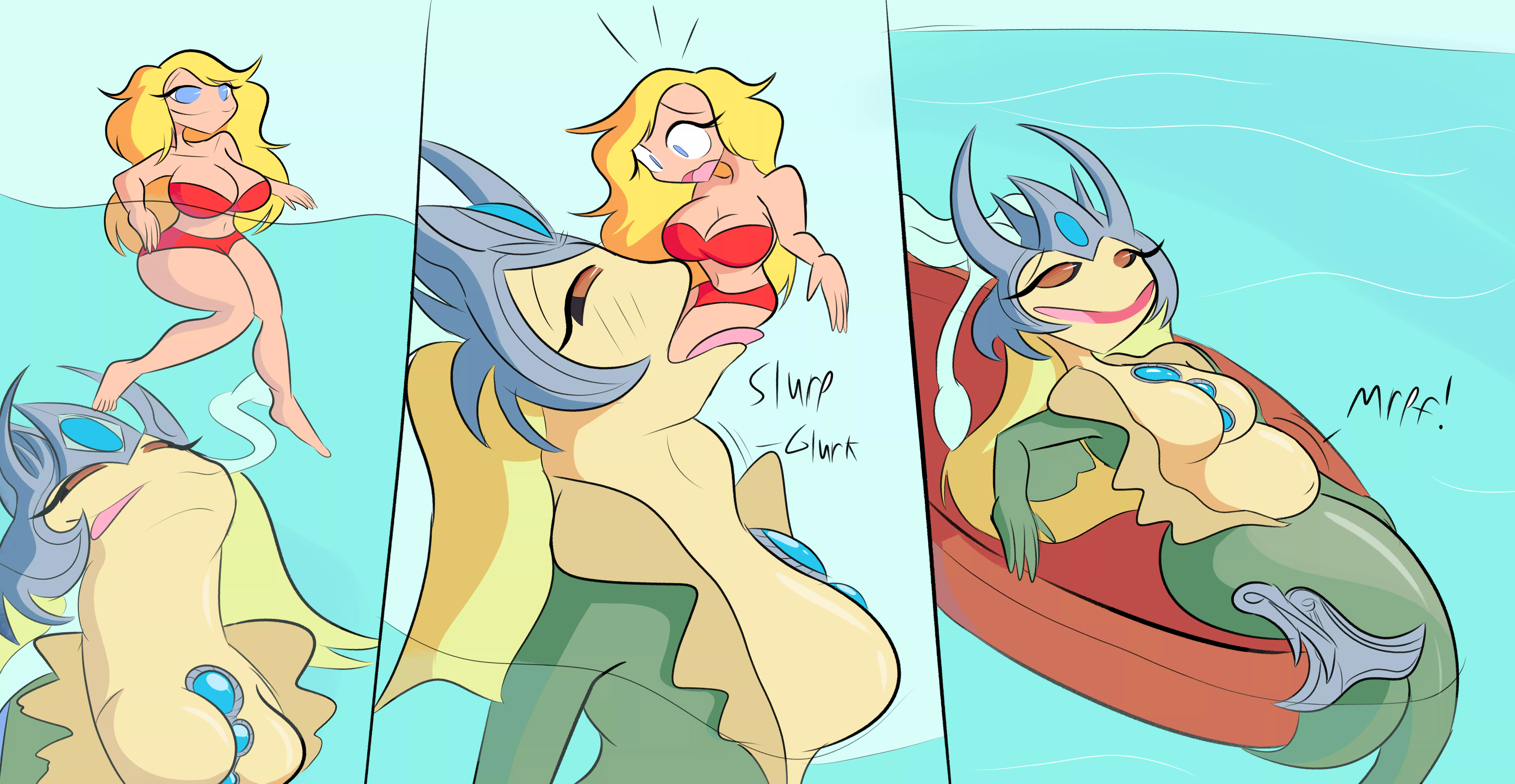 {Comic} Fish food (Art by JackMunchy)