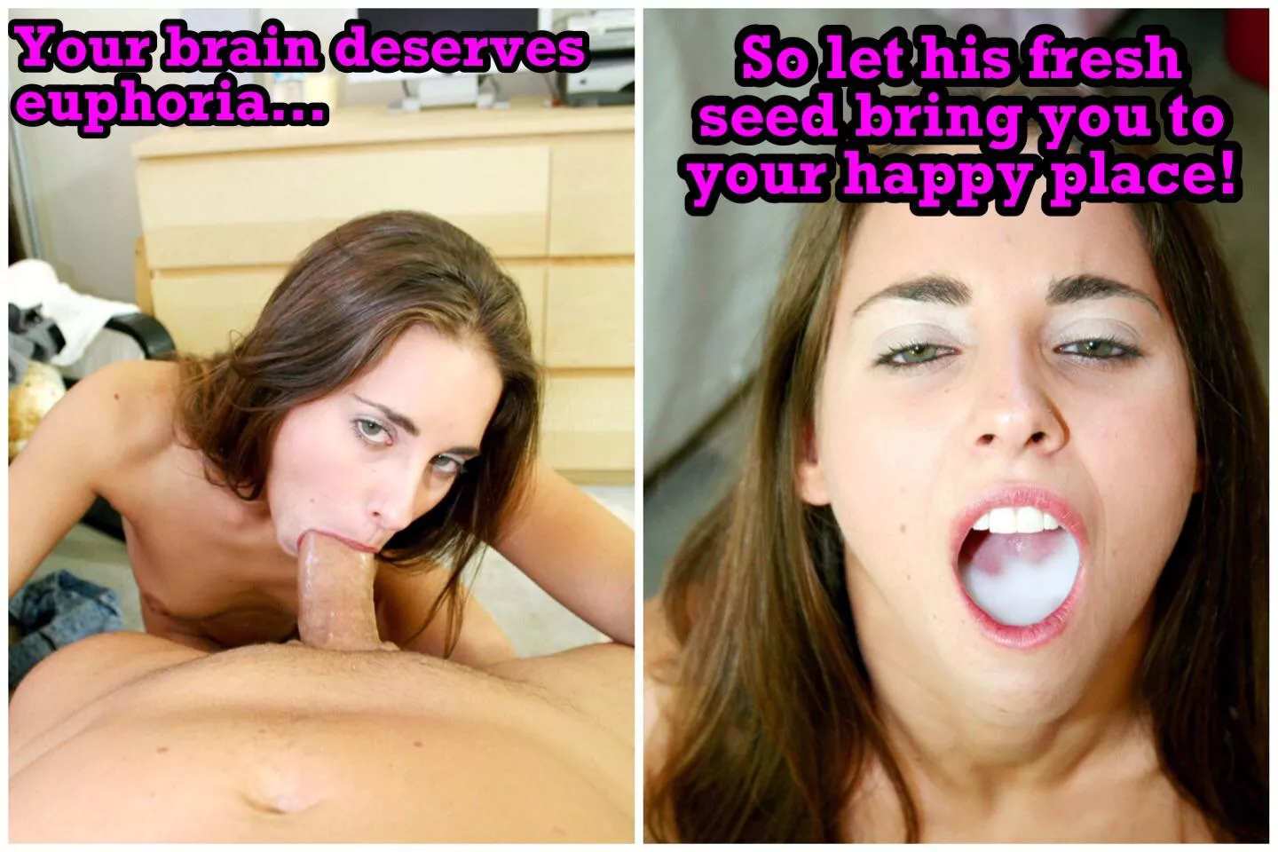 Cum is a miracle drug! Lindsay Meadows