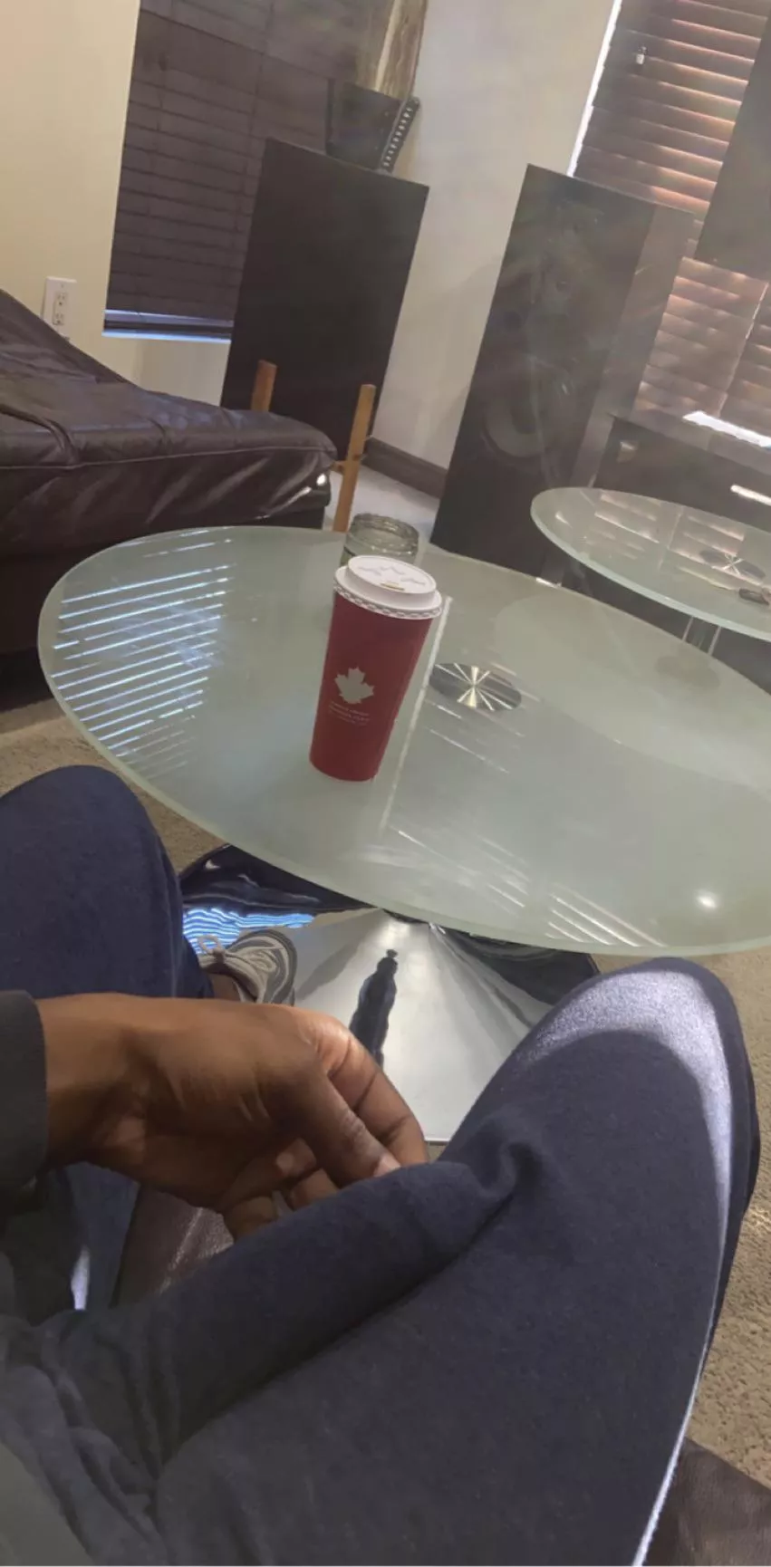 Don’t think I can get away with no underwear in these sweats