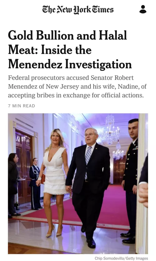 Front page of todays NYT