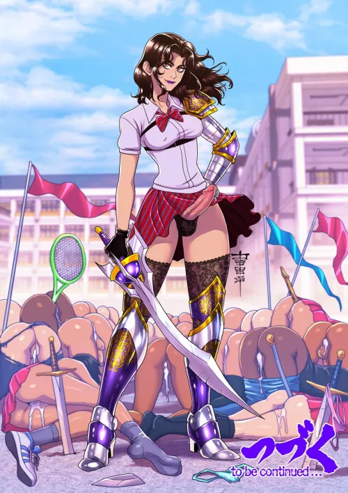 Just a Normal Day in the Life of a Futa Heroine (Anasheya)