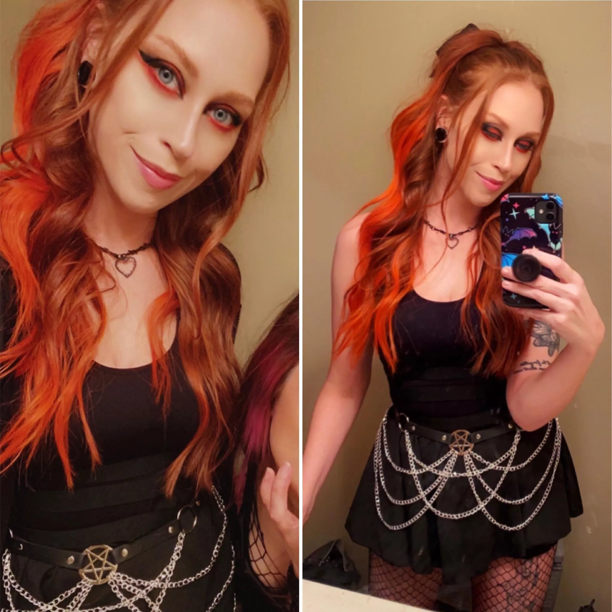 not the sluttiest pics i’ve taken but damn i felt sexy