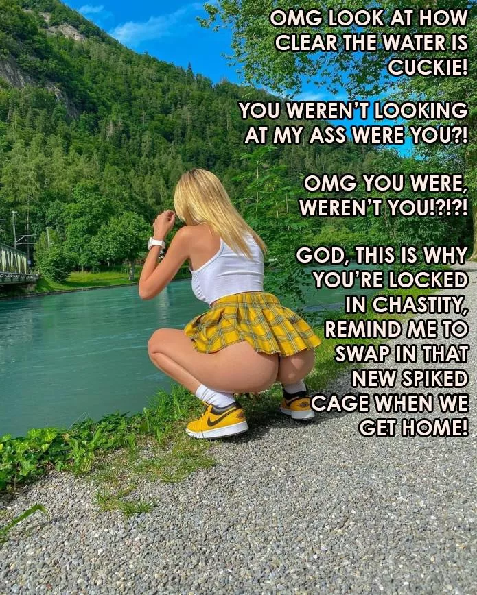 Oh god, please Mistress...I'll behave...I swear!!!