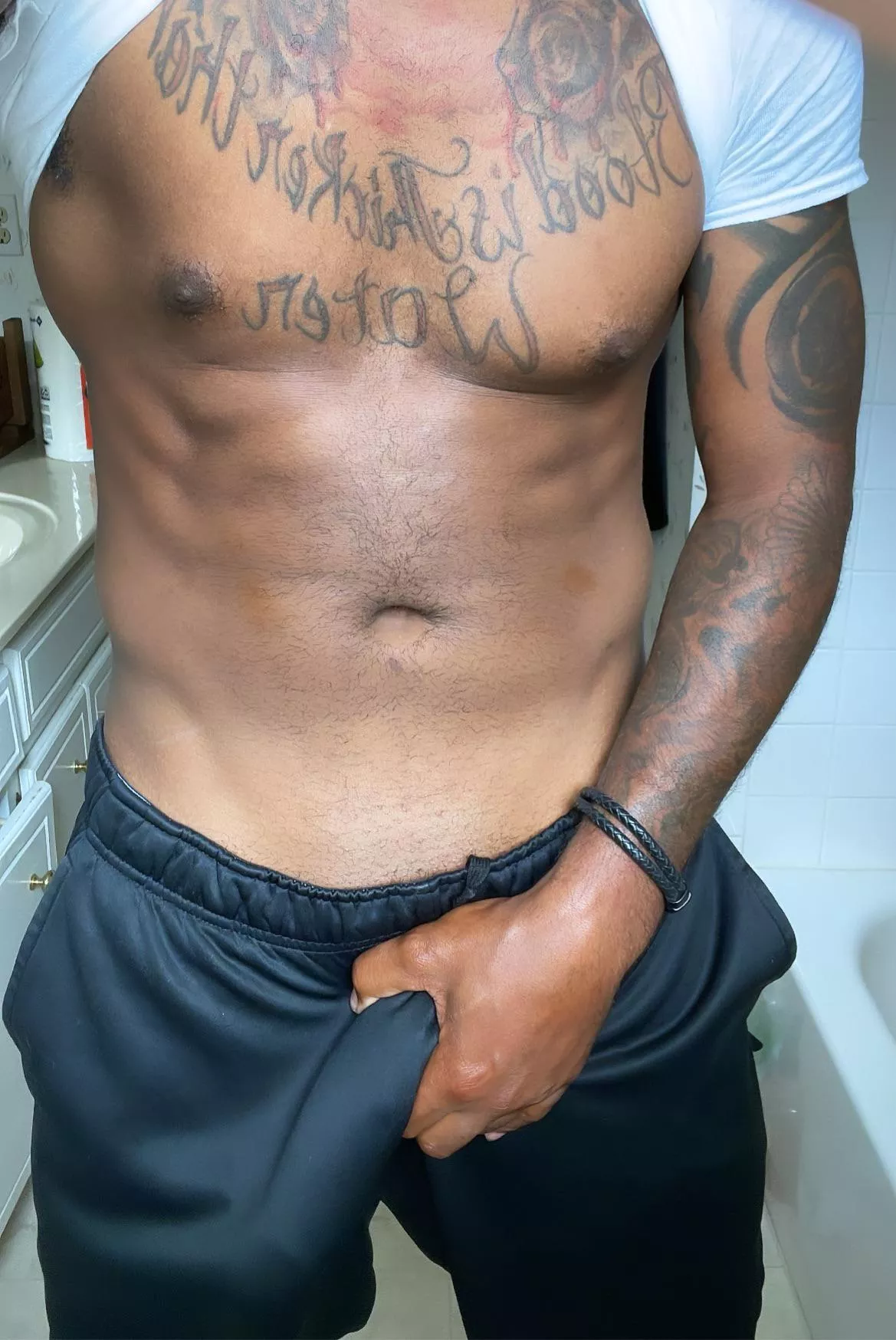 Outlined…need these pants removed