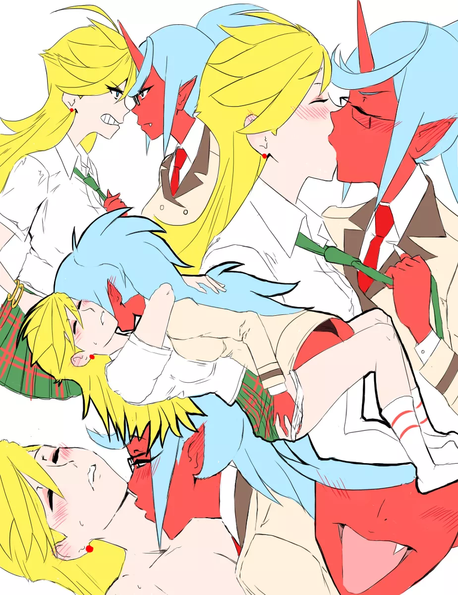 Panty x Kneesocks (hanamuko) [Panty & Stocking With Garterbelt]