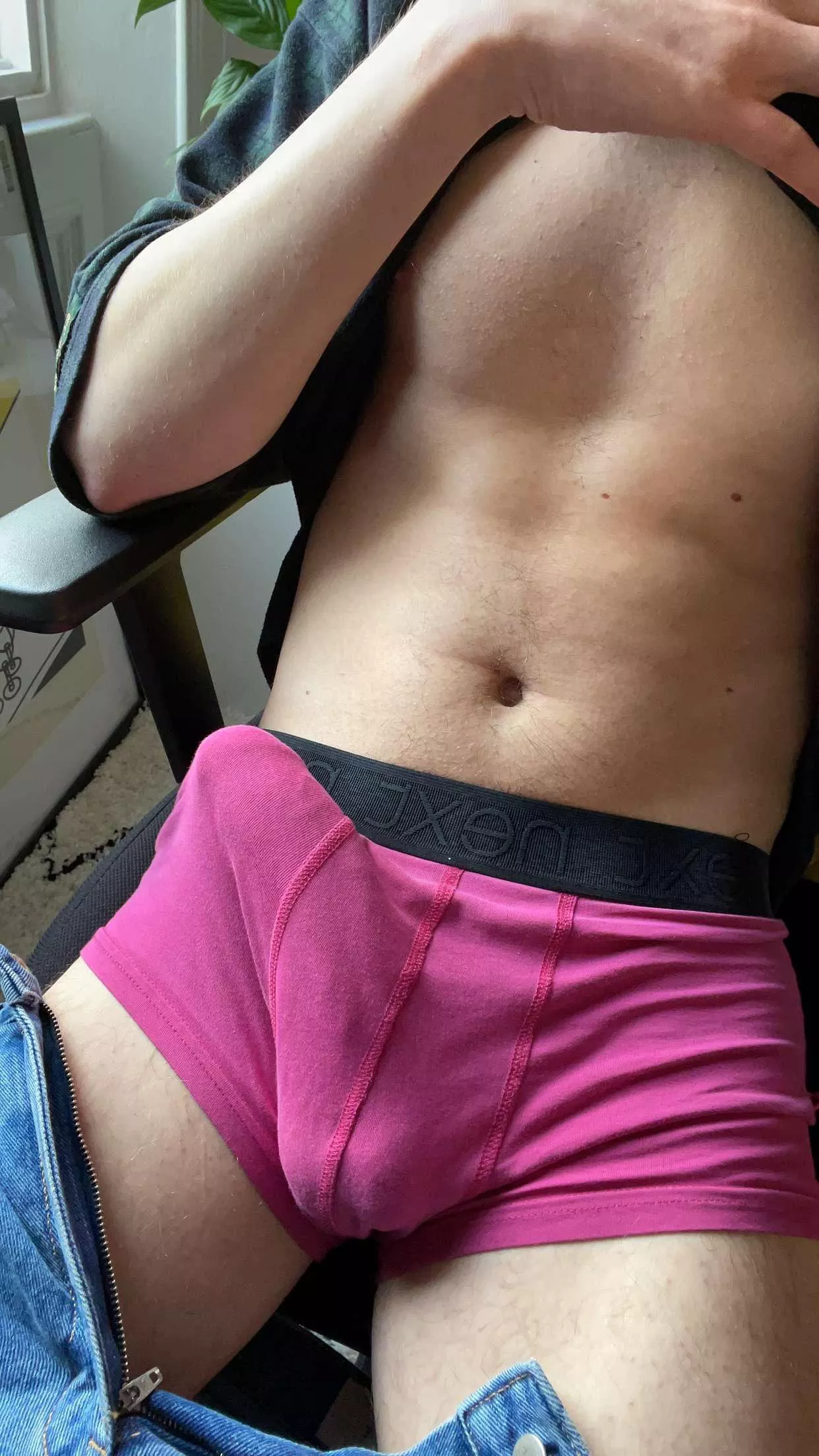 pink bulge