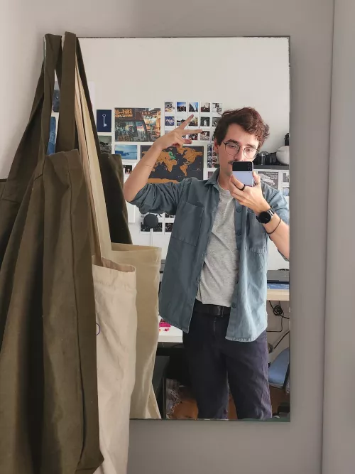 Started caring a bit about what I wear