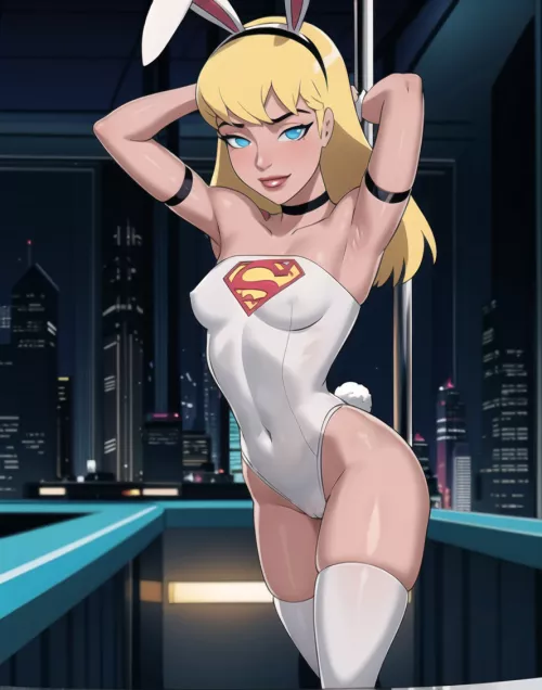 Supergirl Bunny Girl outfit [DC] (ImportanceBudget110)