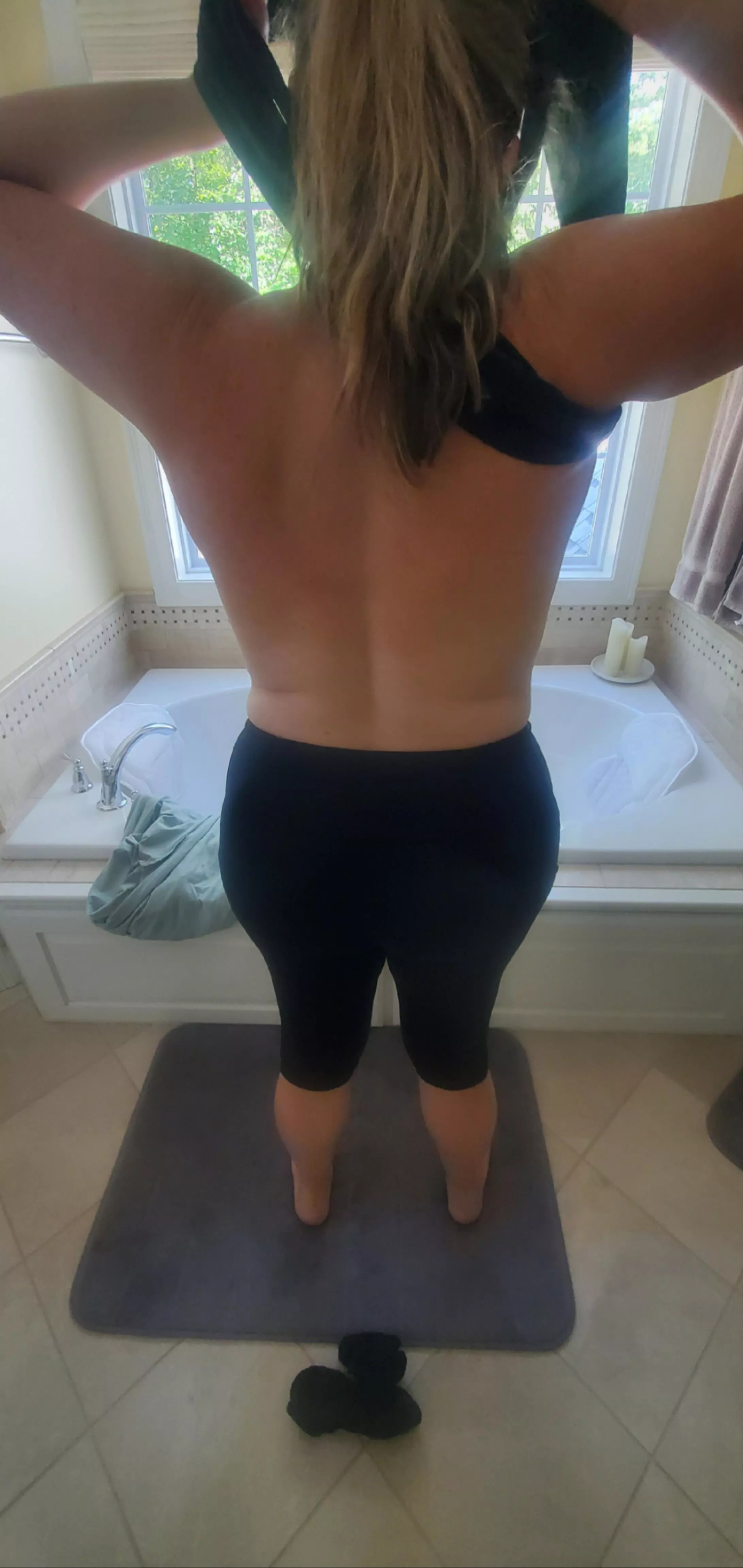 Think the neighbors enjoyed the view?